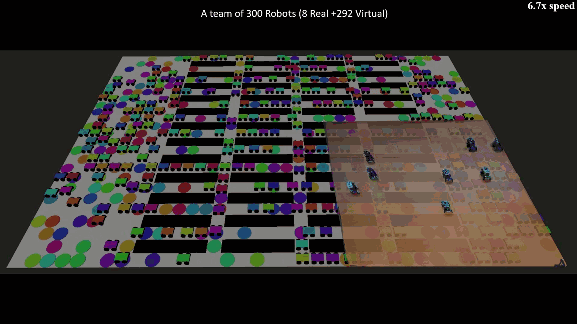 P3GASUS multi-agent path execution demo